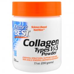Doctor's Best Collagen Types 1&3 Powder 200 g