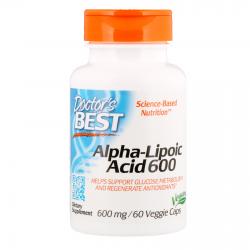 Doctor's Best Alpha Lipoic Acid 600 mg 60 vcaps