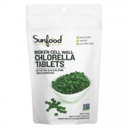 Sunfood Broken Cell Wall Chlorella Tablets 250 mg 452 tablets
