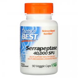 Doctor's Best Best Serrapeptase 90 vcaps