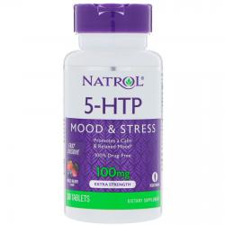 Natrol 5-HTP Wild Berry Flavor 100 mg 30 tab
