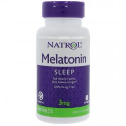 Natrol Melatonin Time Release 3 mg 100 tab