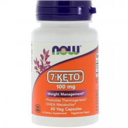 Now Foods 7-KETO 100 mg 60 vcaps