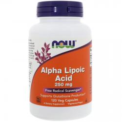 Now Foods Alpha Lipoic Acid 250 mg 120 vcaps