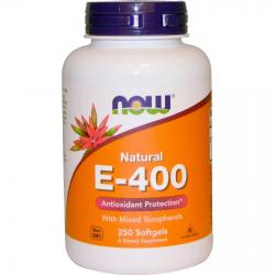 Now Foods E-400 IU With Mixed Tocopherols 250 softgels