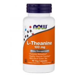 Now Foods L-Theanine 100 mg 90 vcaps
