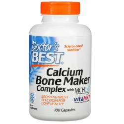 Doctor's Best Calcium Bone Maker Complex with MCHCal и VitaMK7 180 caps
