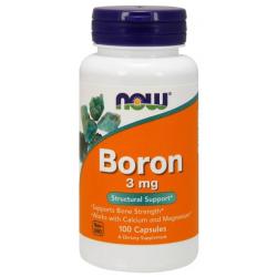 Now Foods Boron 3 mg 100 caps