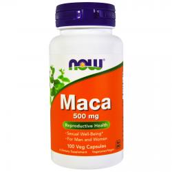 Now Foods Maca 500 mg 100 vcaps