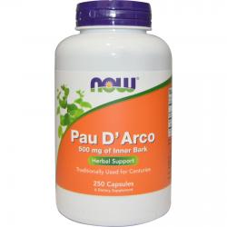 Now Foods Pau D'Arco 500 mg 250 caps