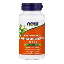 Now Foods Ashwagandha 450 mg 90 vcaps