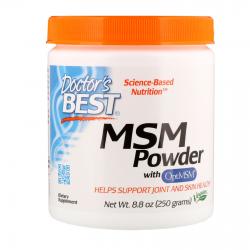 Doctor's Best MSM Powder with OptiMSM 250 g