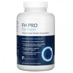 Fairhaven Health FH Pro for Men Clinical-Grade Fertility Supplement 180 Capsules