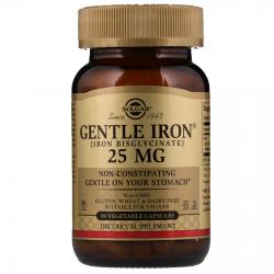 Solgar Gentle Iron 25 mg 90 vcaps