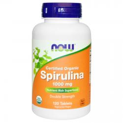 Now Foods Spirulina 1000 mg 120 tablets