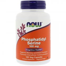 Now Foods Phosphatidyl Serine 100 mg 120 caps