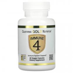 California Gold Nutrition Immune 4 60 capsules