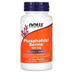 Now Foods Phosphatidyl Serine 100 mg 60 caps