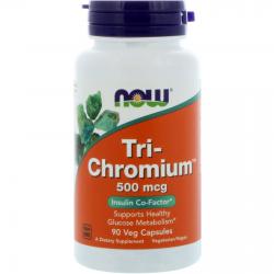 Now Foods Tri-Chromium 500 mcg 90 vcaps