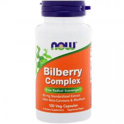 Now Foods Bilberry Complex 100 vcaps
