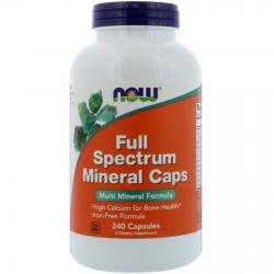 Now foods Full Spectrum Mineral Caps 240 caps