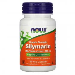 Now Foods Silymarine Doble Strenght 300 mg 50 vcaps