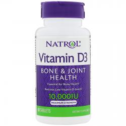 Natrol Vitamin D-3 10.000 IU 60 Tablets