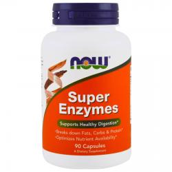 Now Foods Super Enzymes 90 vcaps