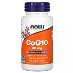 Now Foods CoQ10 30 mg 120 veg capsules