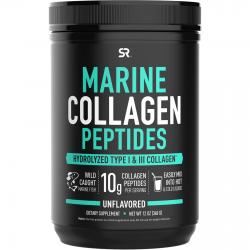 Sports Research Marine Collagen Peptides Hydrolyzed Type 1 & 3 Без Добавок 340 грамм