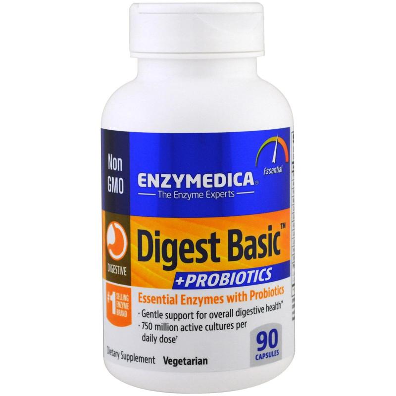 Enzymedica Digest Basic + Probiotics 90 capsules - фото 1