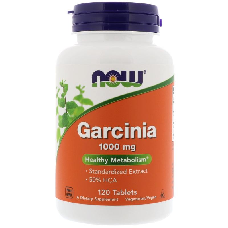 Now Foods Garcinia 1000 mg 120 Tablets - фото 1