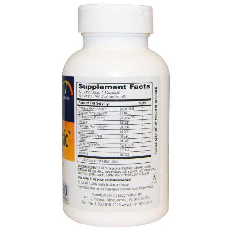 Enzymedica Digest Basic 90 capsules - фото 1