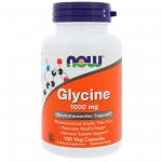 Now Foods Glycine 1000 mg 100 vcaps - фото 1