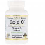 California Gold Nutrition Gold C Vitamin C 1000 mg 60 vcaps - фото 1