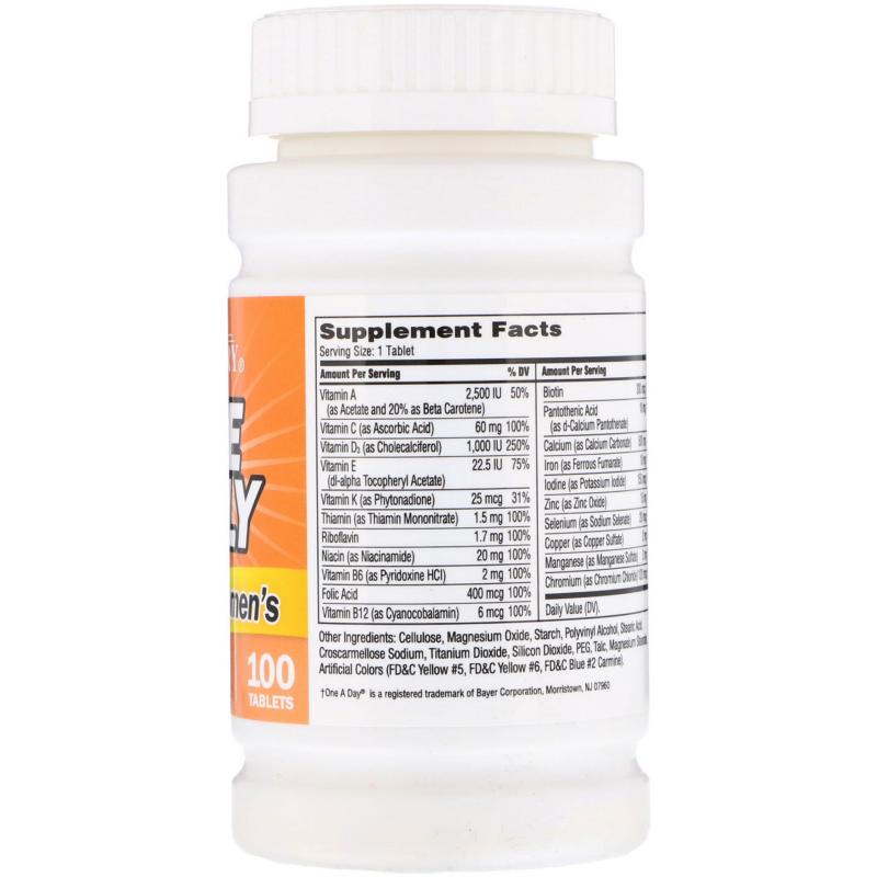 21st Century One Daily Women's 100 Tablets - фото 1