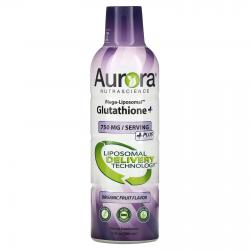 Aurora Nutrascience Mega-Liposomal Glutathione+ 750 mg 480 ml вкус фруктов