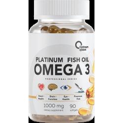Optimum System Omega3 Platinum Fish Oil 90 капсул