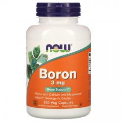 Now Foods Boron 3 mg 250 caps