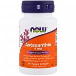 Now Foods Astaxanthin 4 mg 60 softgels - фото 1