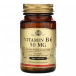 Solgar Vitamin B 6 50 mg 100 tablets - фото 1
