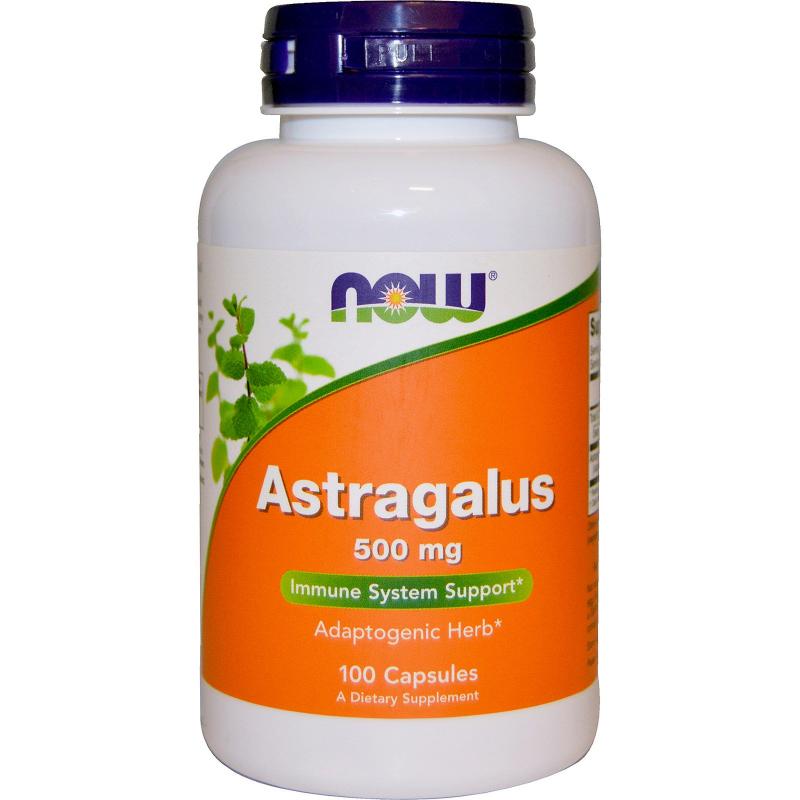 Now Foods Astragalus 500 mg 100 caps - фото 1