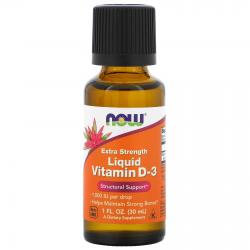 Now Foods Liquid Vitamin D-3 1.000 IU 30 ml