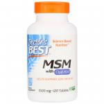 Doctor's Best MSM with OptiMSM 1500 mg 120 Tablets - фото 1