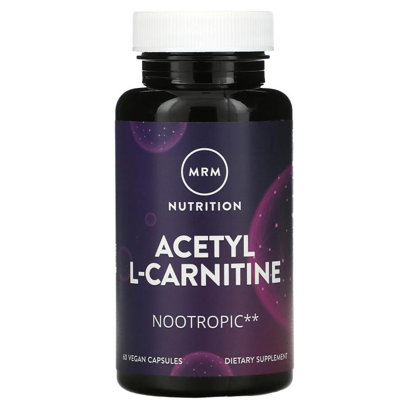 MRM Nutrition Acetyl L-Carnitine 60 capsules - фото 1