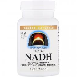 Source Natirals NADH 5 mg 30 tablets