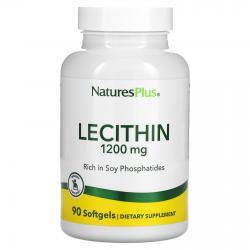 NaturesPlus Лецитин 1200 мг 90 капсул