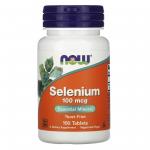 Now Foods Selenium 100 mcg 100 tab - фото 1