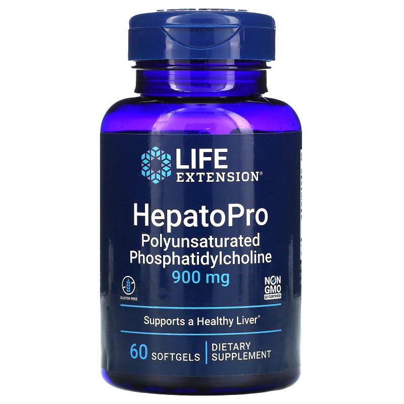 Life Extension HepatoPro 900 mg 60 softgels - фото 1