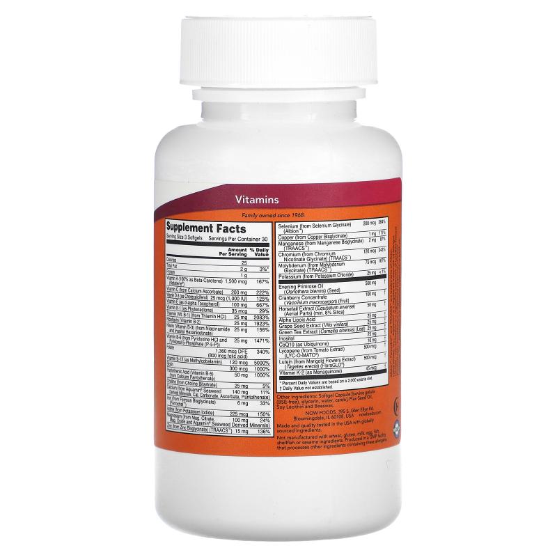 Now Foods EVE Superior Women's Multi 90 softgels - фото 1